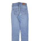LEVI'S 721 Womens Slim Skinny Denim Light Blue Jeans W27 L32 Stretch Cotton