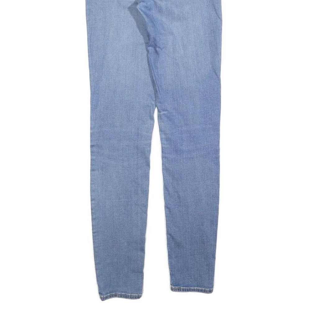 LEVI'S 721 Womens Slim Skinny Denim Light Blue Jeans W27 L32 Stretch Cotton