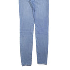 LEVI'S 721 Womens Slim Skinny Denim Light Blue Jeans W27 L32 Stretch Cotton