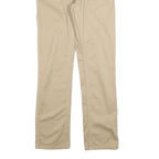 LEVI'S Boys Slim Beige Cotton Blend Slim Fit Zip Trousers W27 L27 Classic Style