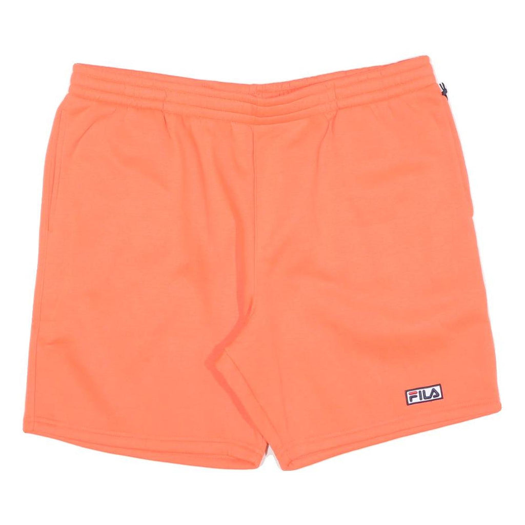 FILA Mens Shorts Orange Casual XL W38 Cotton Blend Comfort