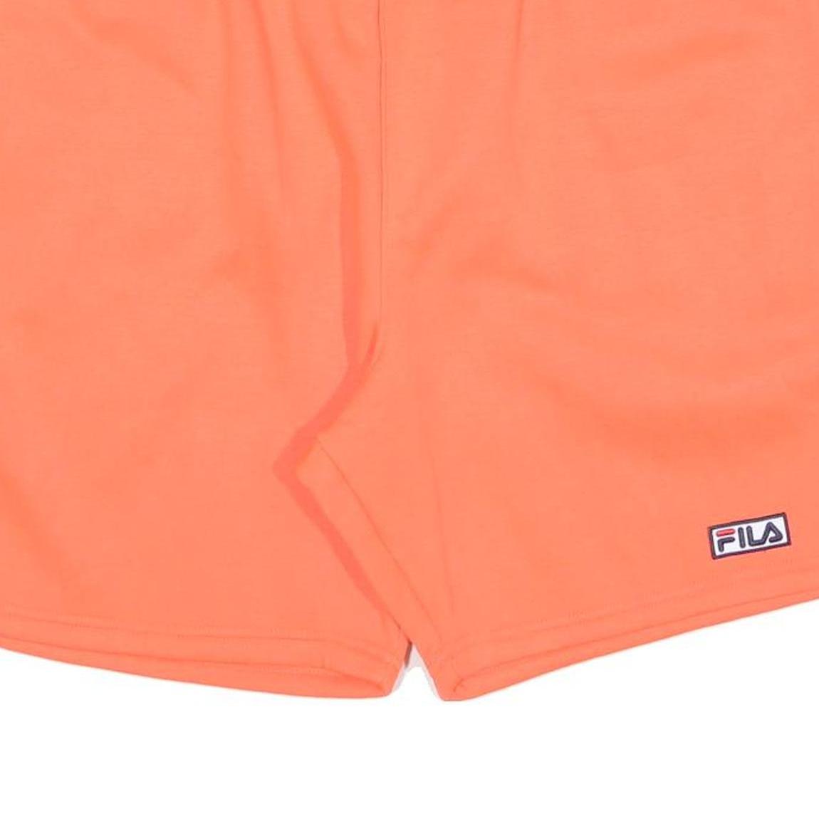 FILA Mens Shorts Orange Casual XL W38 Cotton Blend Comfort