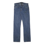 CALVIN KLEIN JEANS Mens Slim Blue Denim Jeans Cotton Blend W29 L31 Classic Zip