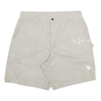 CARHARTT Mens Cotton Blend Beige Casual Shorts 2XL W32 Workwear Durable