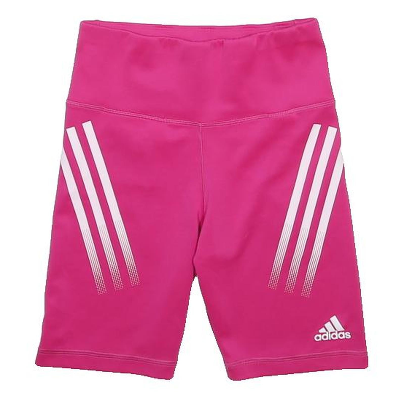 ADIDAS Girls Pink Sports Shorts 11-12Y W22 Athletic Activewear