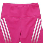 ADIDAS Girls Pink Sports Shorts 11-12Y W22 Athletic Activewear