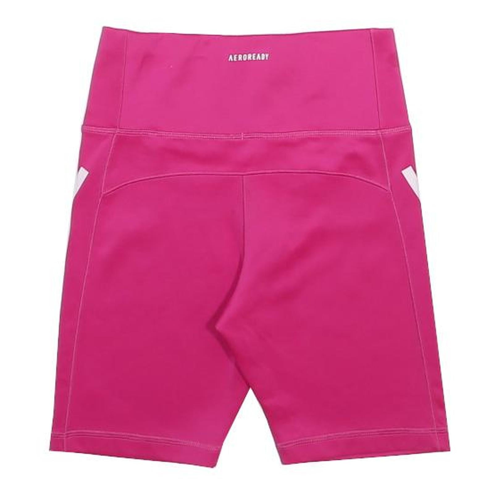 ADIDAS Girls Pink Sports Shorts 11-12Y W22 Athletic Activewear