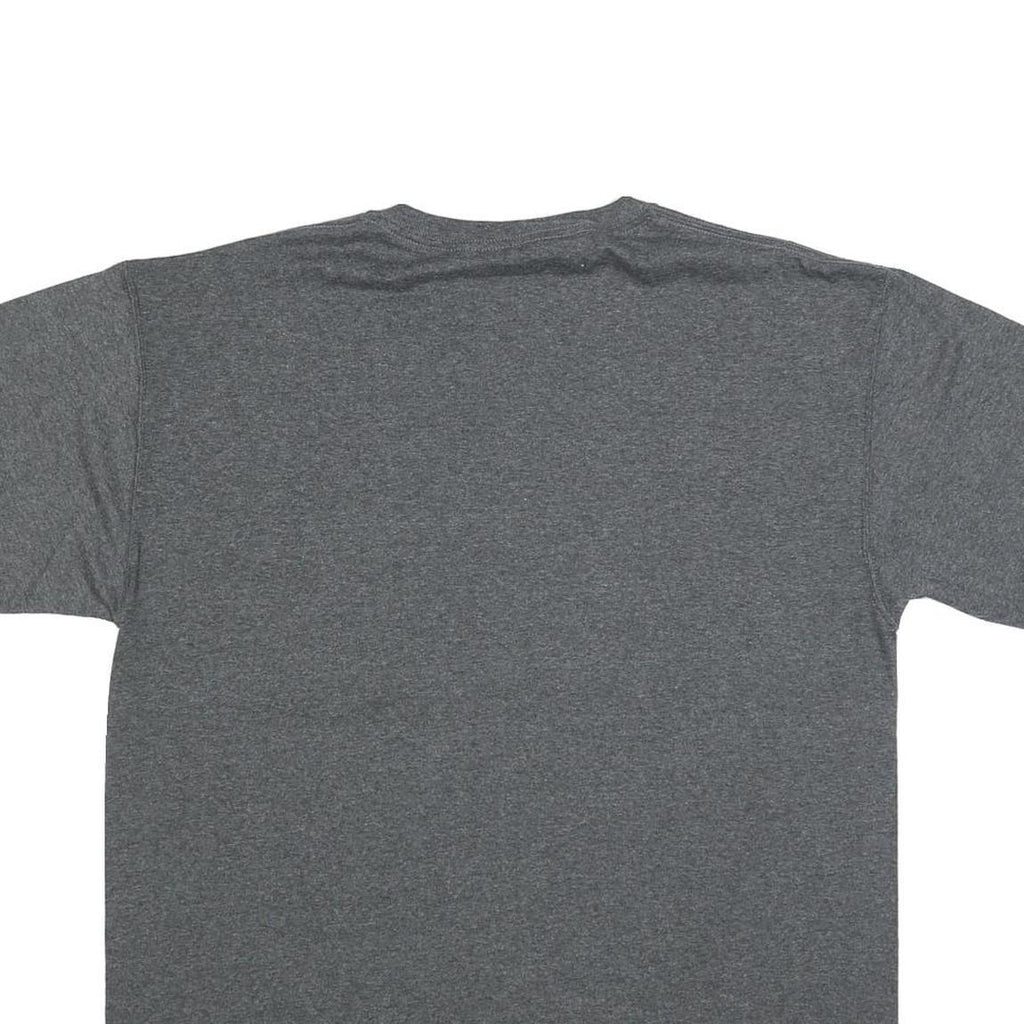 RUSSELL ATHLETIC Mens Grey Pocket T-Shirt M Short Sleeve Crew Neck Cotton Blend