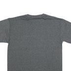 RUSSELL ATHLETIC Mens Grey Pocket T-Shirt M Short Sleeve Crew Neck Cotton Blend