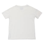 NIKE Womens White Slogan Printed T-Shirt S Short Sleeve Crew Neck Casual