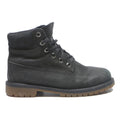TIMBERLAND Womens Black Leather Lace-Up Ankle Boots UK 5 Casual Comfortable