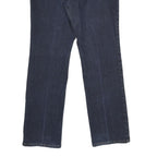 FUBU Womens Jeans Blue Relaxed Straight Denim Medium W32 L33 Classic Fit Zip