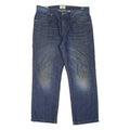 TIMBERLAND Locke Lake Mens Jeans Blue Regular Straight Stone Wash W34 L27