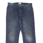 TIMBERLAND Locke Lake Mens Jeans Blue Regular Straight Stone Wash W34 L27