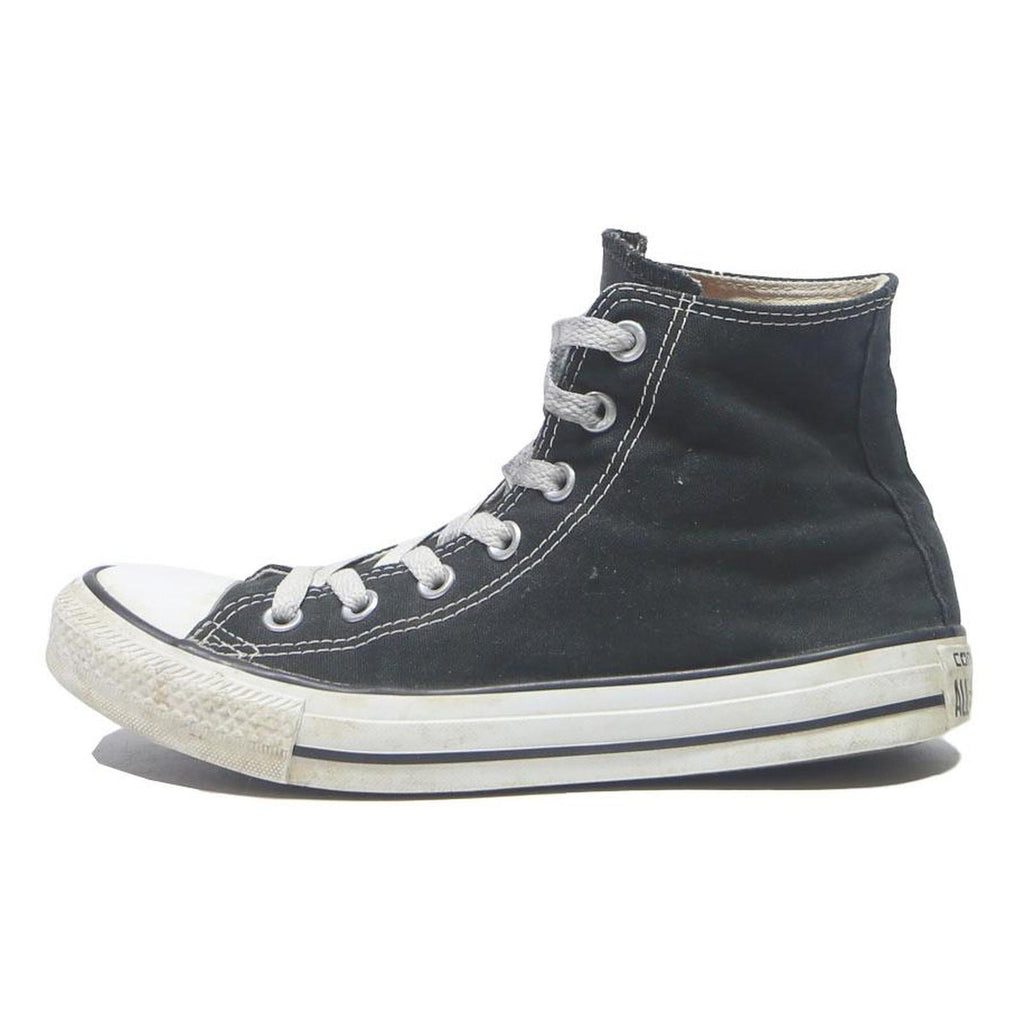 CONVERSE Chuck Taylor All Star Womens Lace-Up Trainers Black Canvas UK 5.5
