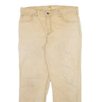 CARHARTT Mens Trousers Cream Relaxed Straight W36 L30
