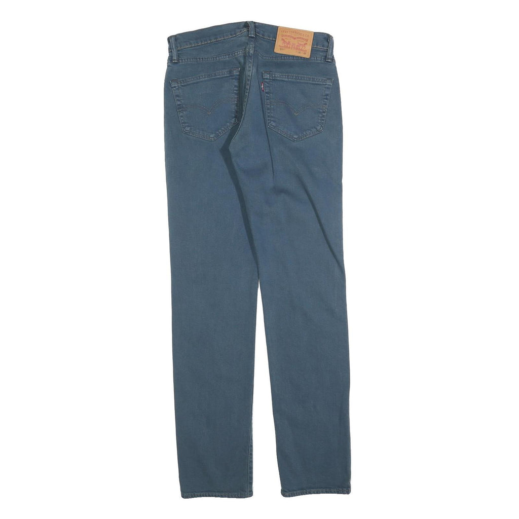 LEVI'S 511 Slim Mens Jeans Blue Slim Skinny Denim Medium W30 L32 Classic Zip