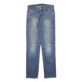 LEVI'S 511 Slim Mens Jeans Blue Denim Cotton Blend W29 L32 Zip Slim Fit