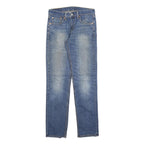 LEVI'S 511 Slim Mens Jeans Blue Denim Cotton Blend W29 L32 Zip Slim Fit