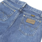 WRANGLER Boys Regular Blue Denim Medium Jeans W26 L30 Classic Cotton Zip