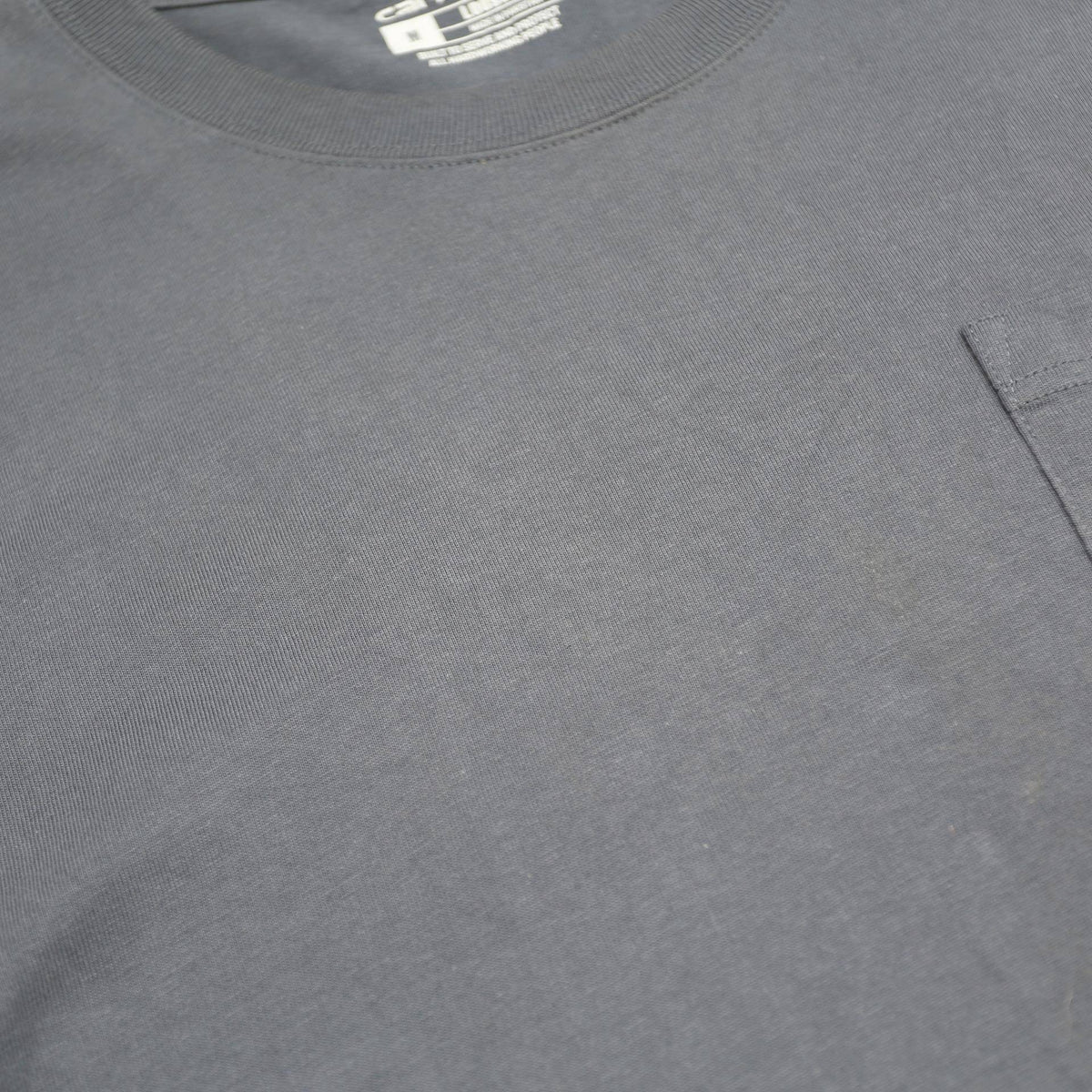 CARHARTT Mens Blue Pocket T-Shirt M Short Sleeve Crew Neck Cotton Blend Casual