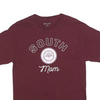 CHAMPION Womens Maroon South College Mom Graphic T-Shirt M Short Sleeve Crew