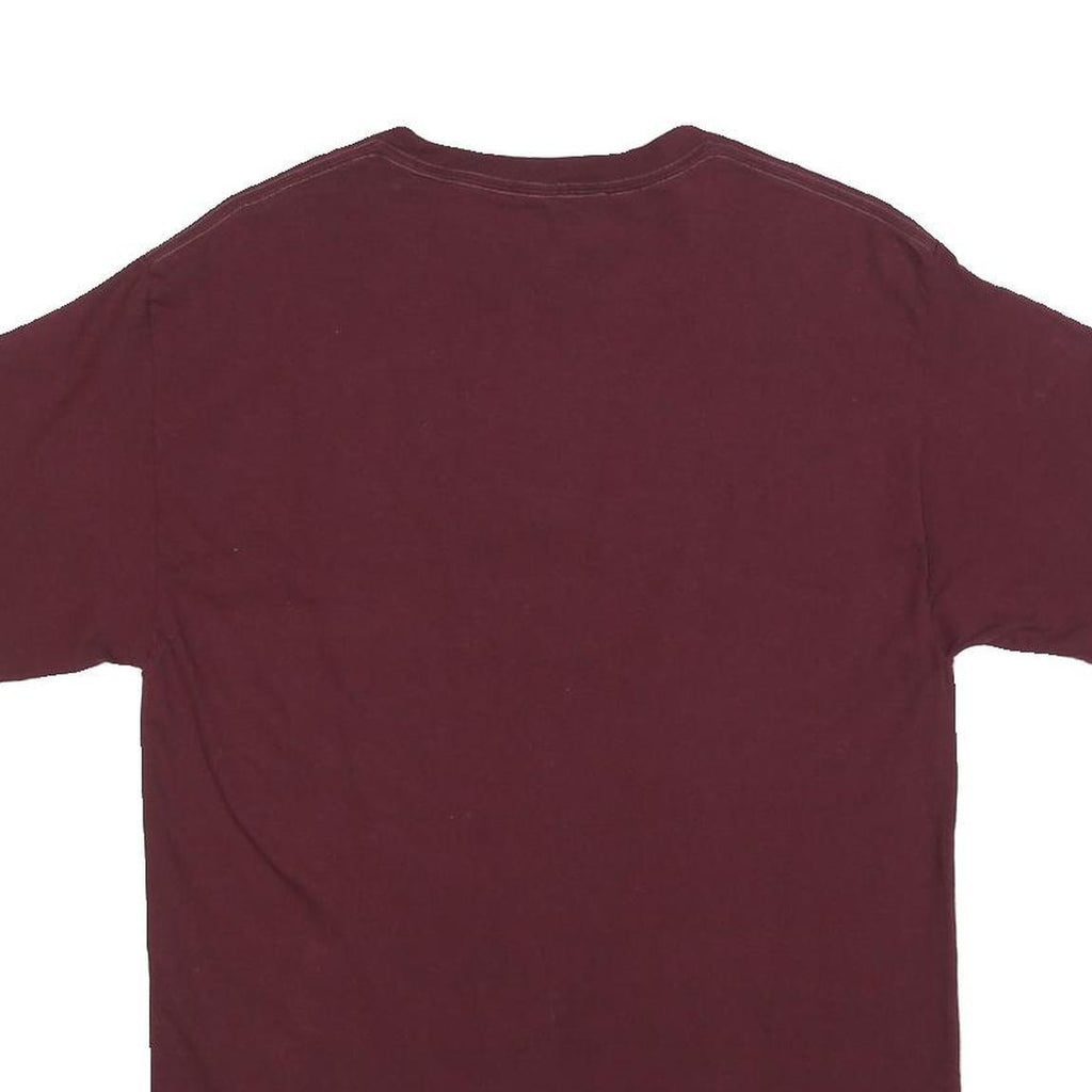 CHAMPION Womens Maroon South College Mom Graphic T-Shirt M Short Sleeve Crew