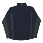 BERGHAUS Mens Navy Blue & Dark Grey Half Zip Outdoor Fleece S Polyester Blend