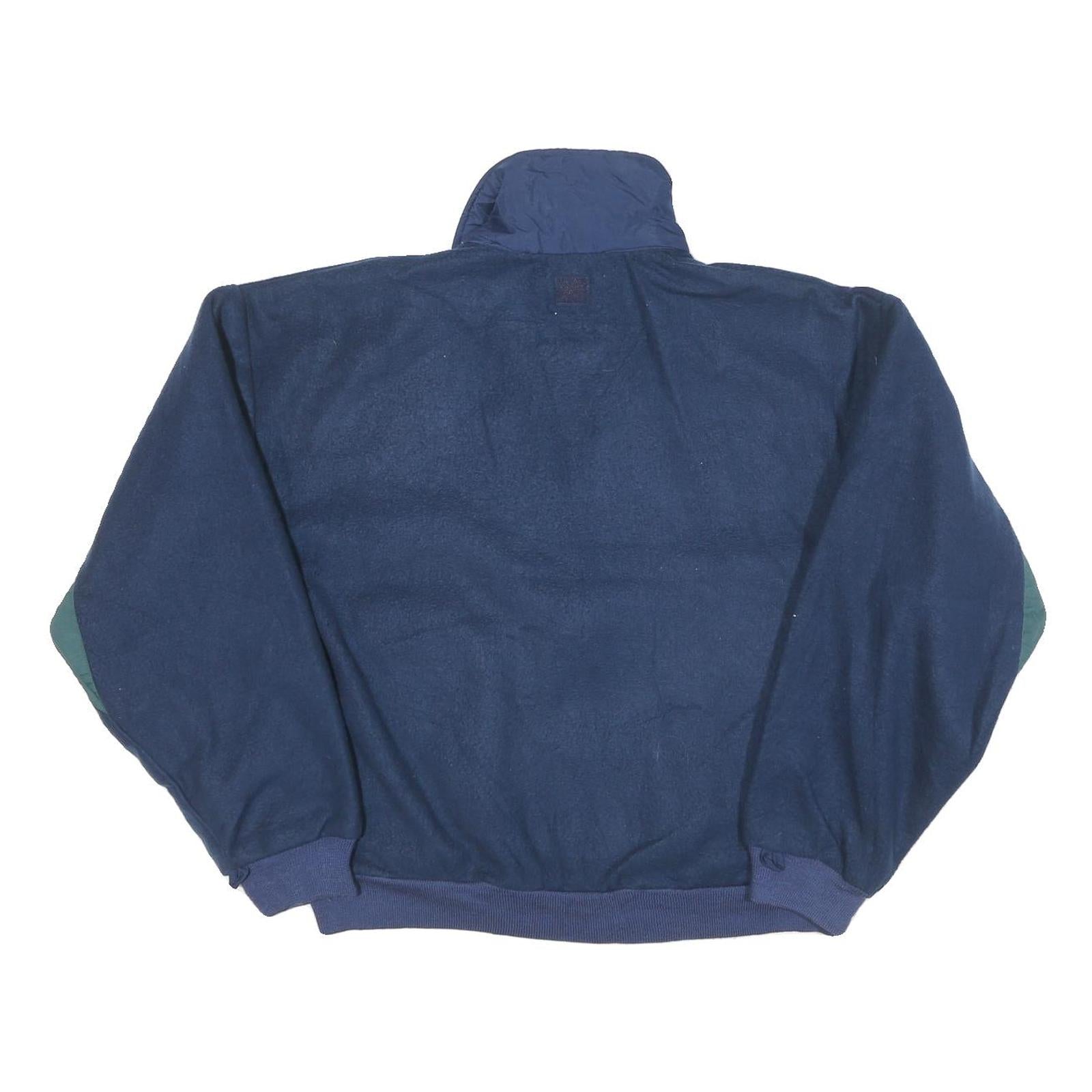 STORMTECH Mens Blue Jacket M Polyester Blend Zip Outdoor Plain Casual Warm