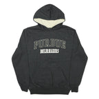 COLOSSEUM Mens Black Purdue Boilermakers Pullover Hoodie S Cotton Blend