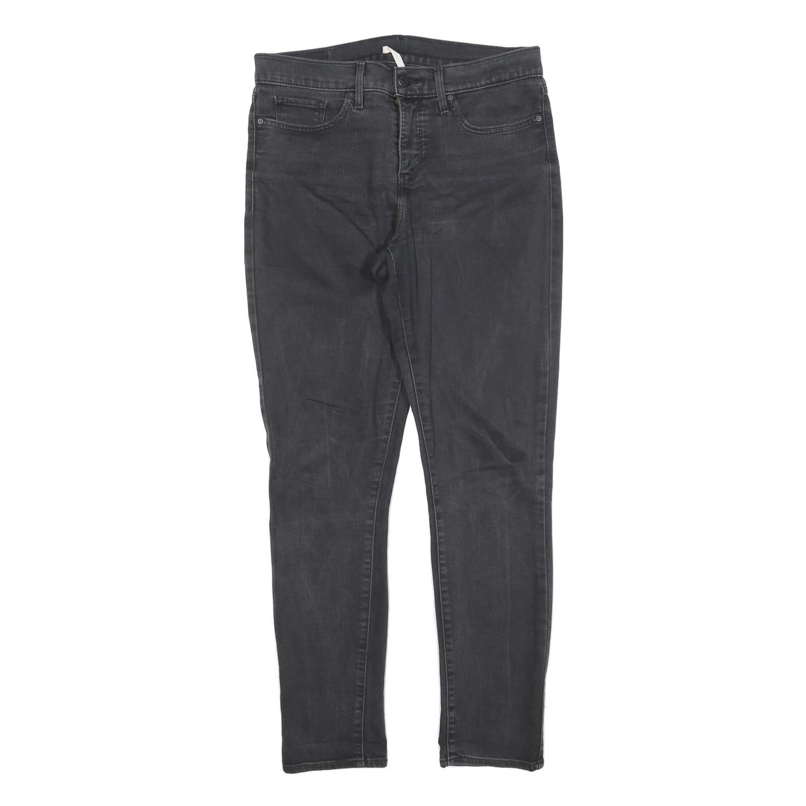 LEVI'S 311 Womens Jeans Black Slim Skinny Denim Medium W32 L32 Stretch