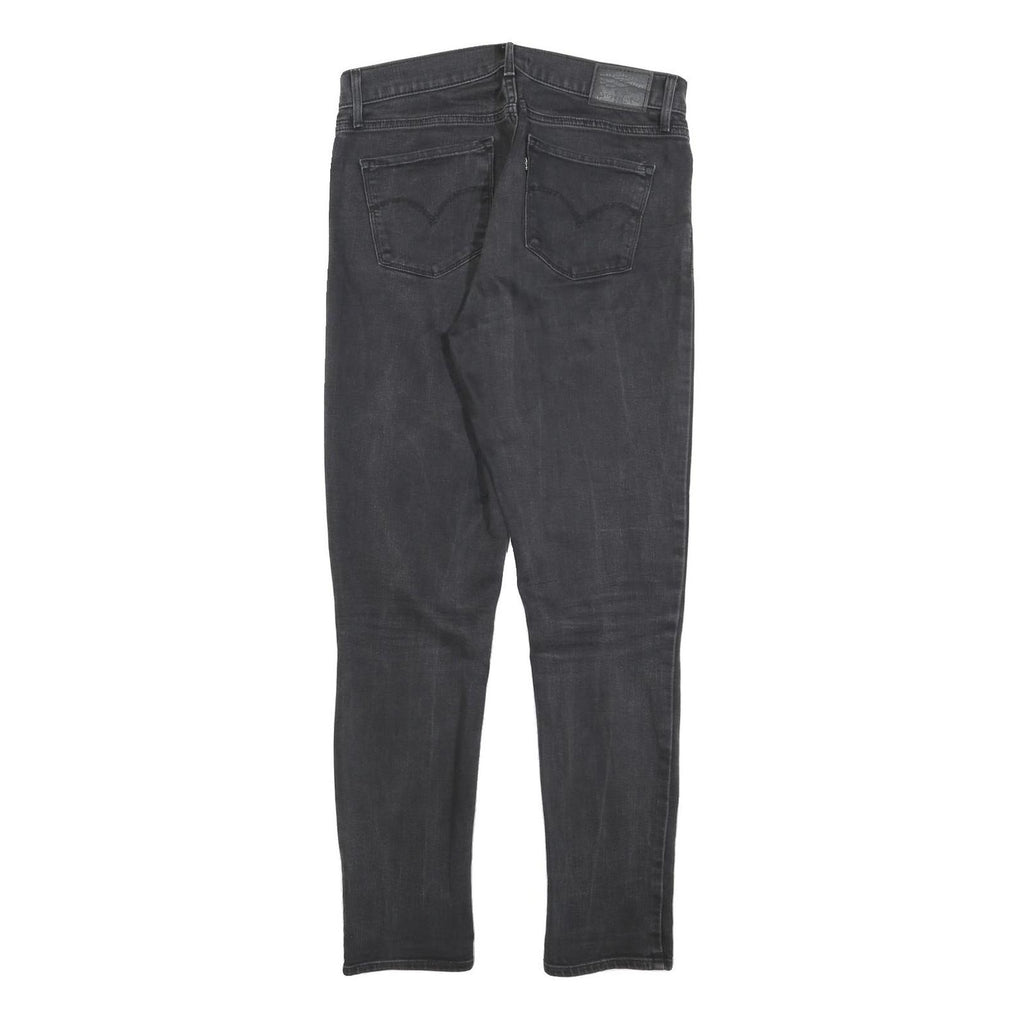 LEVI'S 311 Womens Jeans Black Slim Skinny Denim Medium W32 L32 Stretch