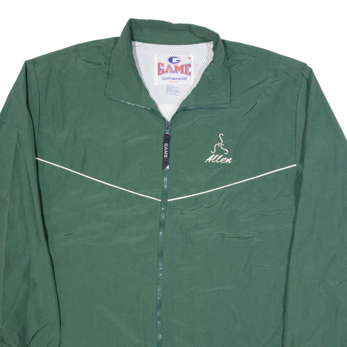 GAME Triple S Mountain Horses Mens Jacket Green USA M