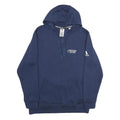 ADIDAS Mens Navy Austin Junior Volleyball Hoodie L Cotton Blend Casual Pullover