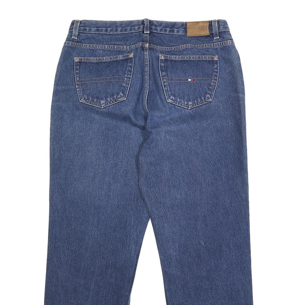 TOMMY HILFIGER Womens Jeans Blue Regular Straight Denim Medium W34 L30 Classic