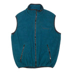 TIMBERLAND Mens Blue Polyester Fleece Jacket S Zip Pockets Soft Warm