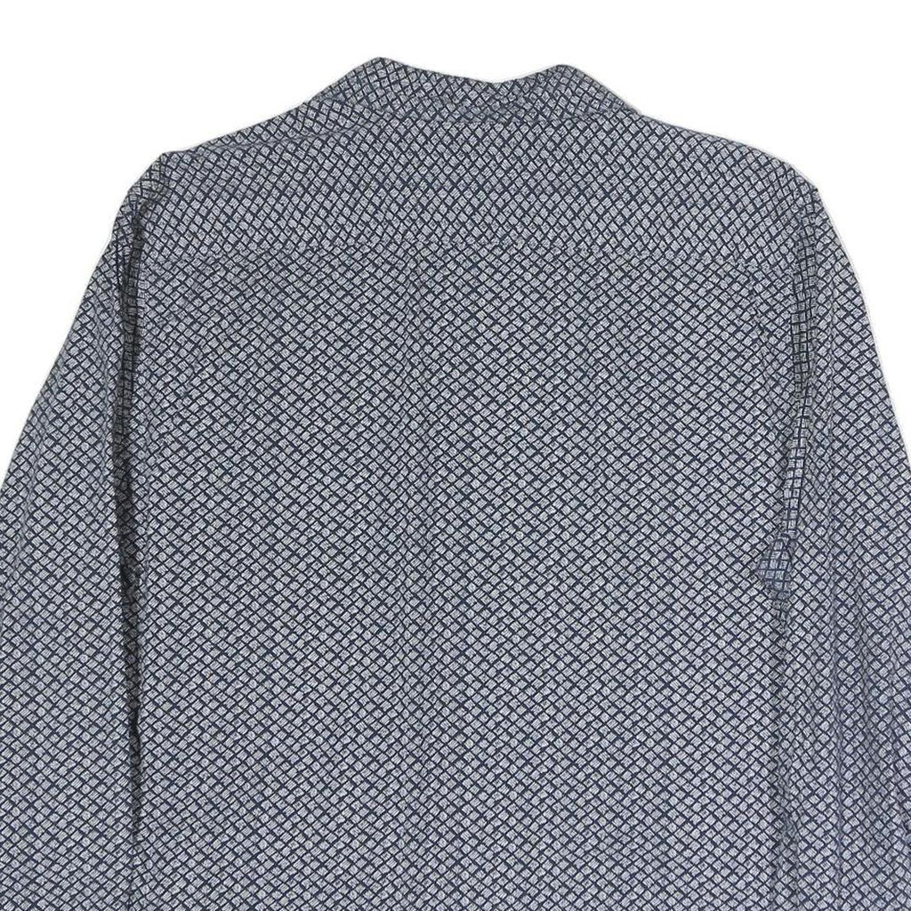 LEVI'S Mens Blue Pattern Shirt XL Cotton Long Sleeve Button Closure Casual