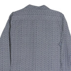 LEVI'S Mens Blue Pattern Shirt XL Cotton Long Sleeve Button Closure Casual