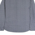 LEVI'S Mens Blue Pattern Shirt XL Cotton Long Sleeve Button Closure Casual