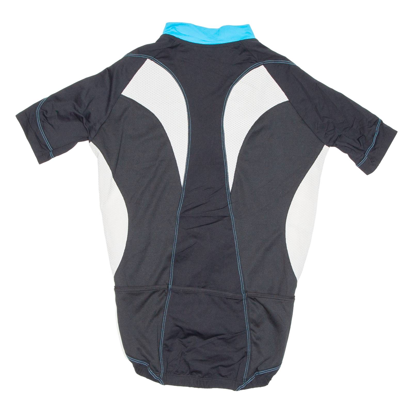 Cycling Mens Jersey Black Full Zip S
