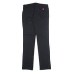 DICKIES Chino Womens Trousers Black Regular Tapered W32 L32