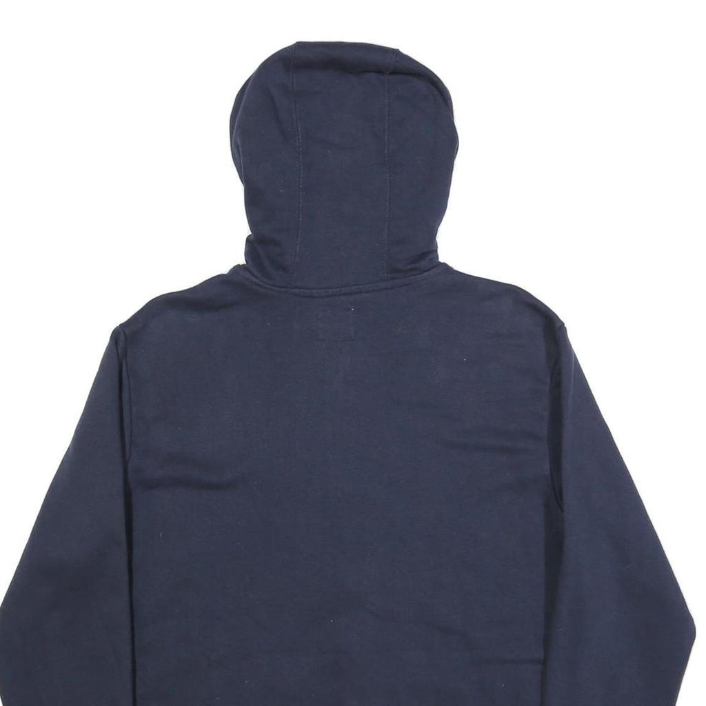 CHAMPION Mens Blue Full Zip Hoodie M Cotton Blend Sweatshirt
