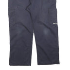 HELLY HANSEN Mens Cotton Blend Navy Regular Fit Cargo Trousers W38 L28 Workwear