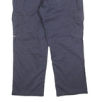 HELLY HANSEN Mens Cotton Blend Navy Regular Fit Cargo Trousers W38 L28 Workwear