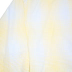 BURBERRY Mens Yellow & White Check Shirt L Long Sleeve Button Collar Casual