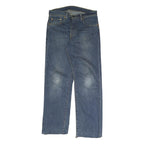 LEVI'S Mens Blue Regular Straight Denim Medium W30 L30 Classic Cotton Blend Zip
