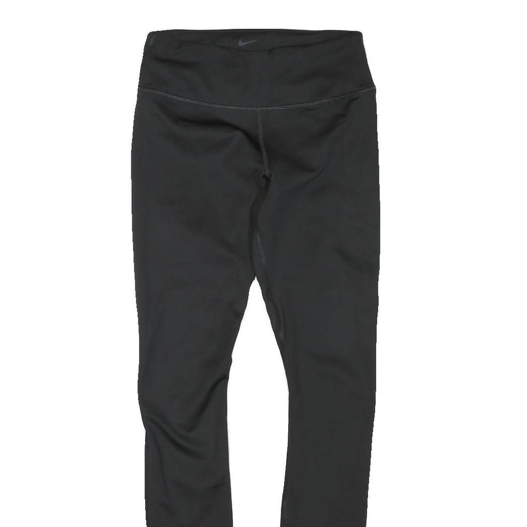 NIKE Womens Joggers Black XS W25 L28 Slim Tapered Fit Performance Gym Leggings