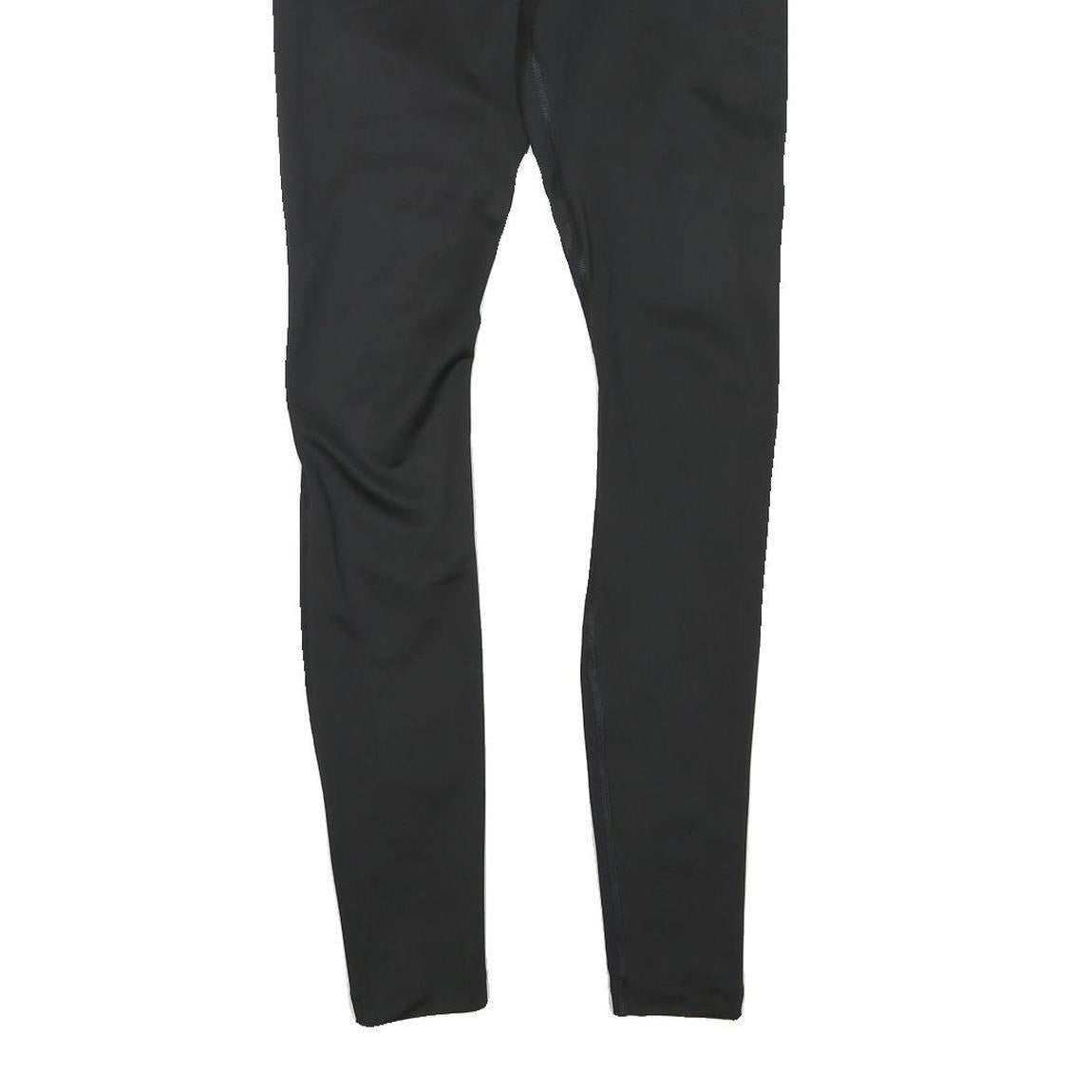 NIKE Womens Joggers Black XS W25 L28 Slim Tapered Fit Performance Gym Leggings