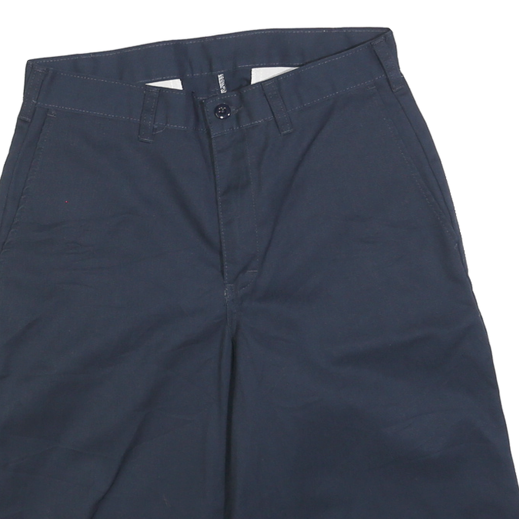 DICKIES Mens Shorts Blue Casual Plain M W30 Workwear Durable Cotton Blend
