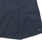 DICKIES Mens Shorts Blue Casual Plain M W30 Workwear Durable Cotton Blend